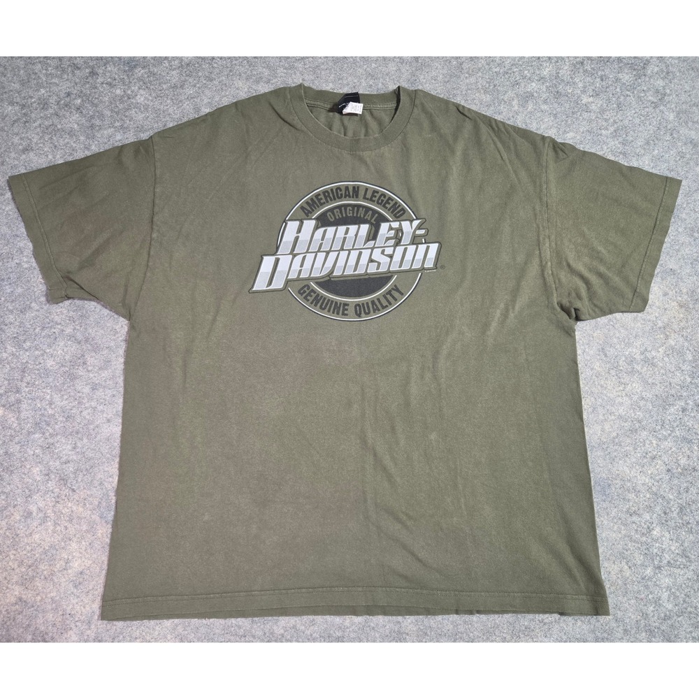 Harley-Davidson T-Shirt Mens 3XL Green Graphic DuBois Pennsylvania 2019 Tee